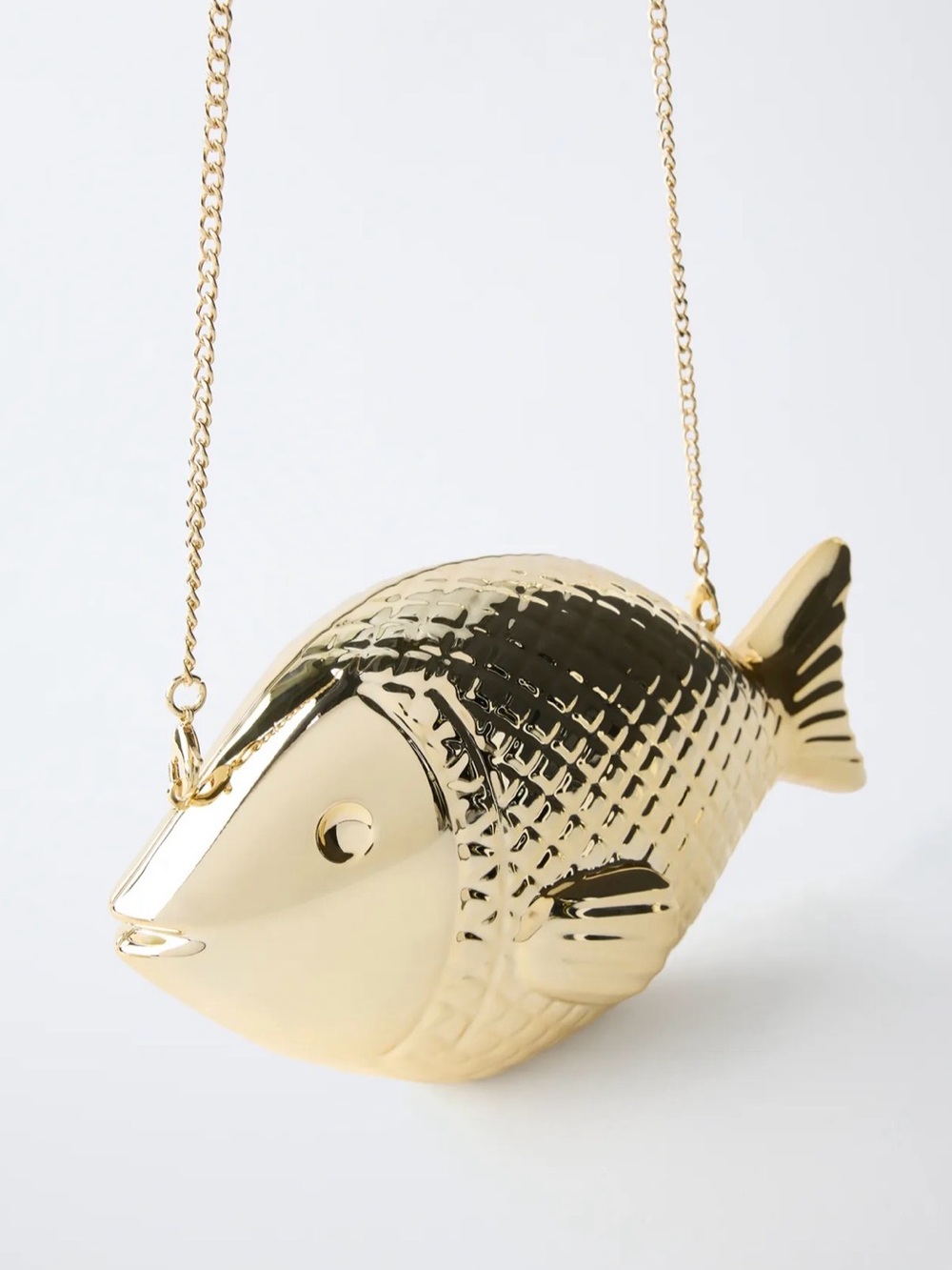 Zara 🐠🐠🐠Gold Fish Shoulder Bag - NWT